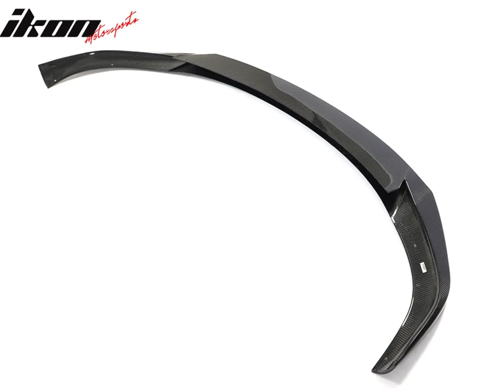 2021-2024 Tesla Model S Gloss Black Revozport Front Lip Carbon Fiber - Image 5