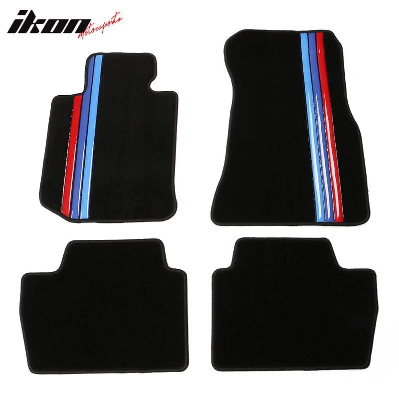 2021-2025 BMW G22 4 Series Nylon Floor Mat Front Rear Carpet Set - Image 12