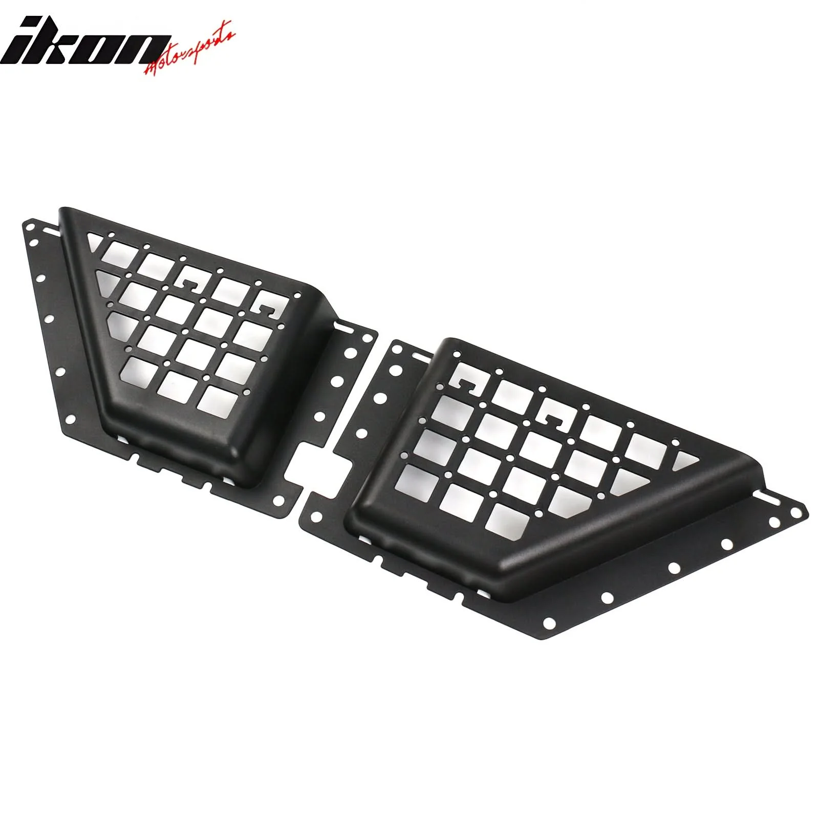 2021-2025 Ford Bronco 2/4 Door Black Front Door Storage Box ABS 2PCS - Image 6
