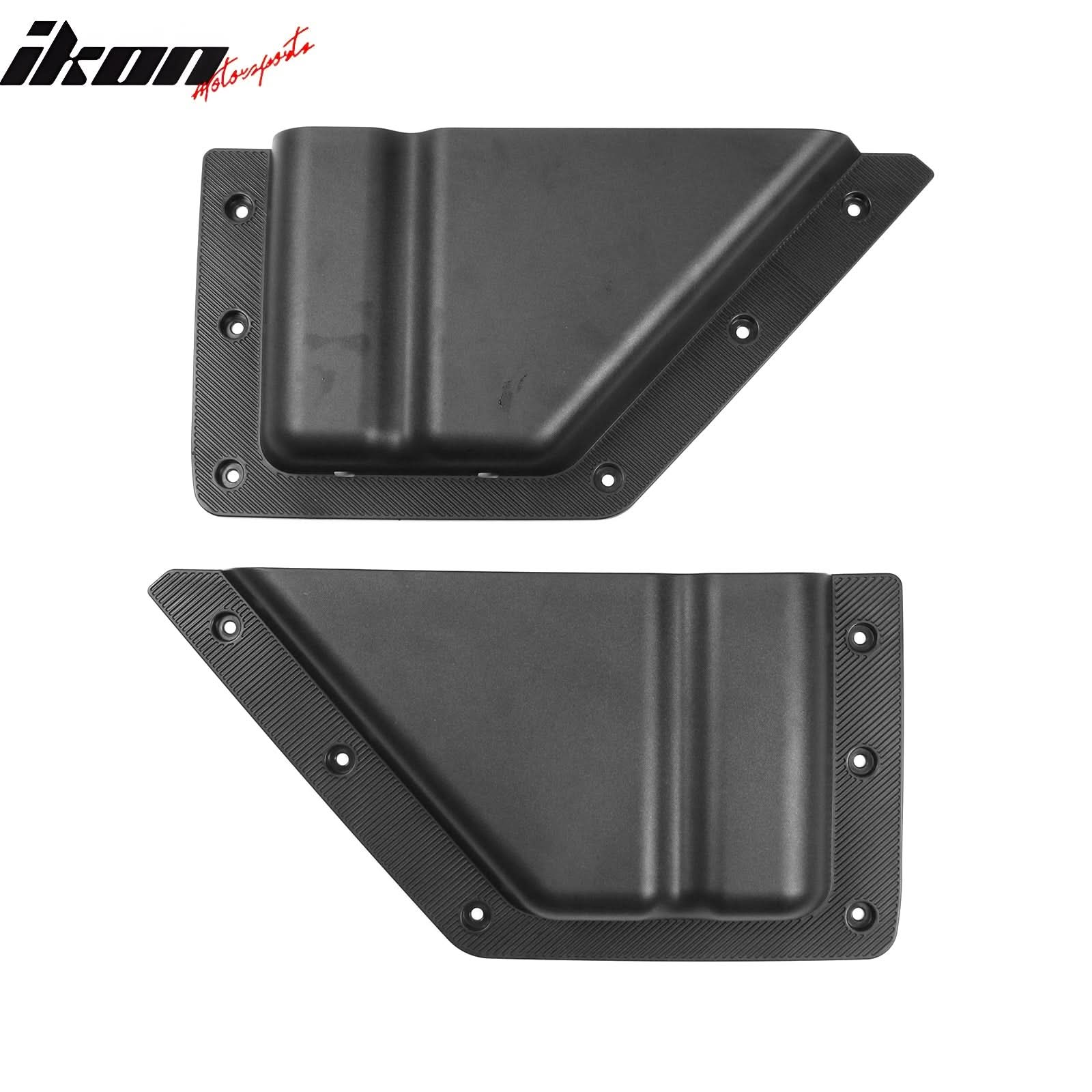 2021-2025 Ford Bronco 2/4 Dr Black Front Door Storage Box TPE+ABS 2PCS - Image 10