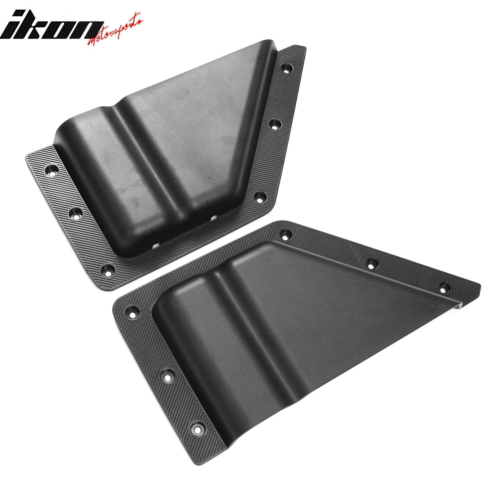 2021-2025 Ford Bronco 2/4 Dr Black Front Door Storage Box TPE+ABS 2PCS - Image 12