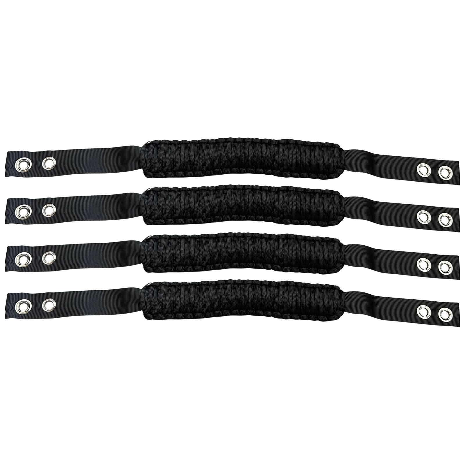 2021-2025 Ford Bronco 2/4Dr 4PCS Nylon Roll Bar Grab Handles Grip - Image 21