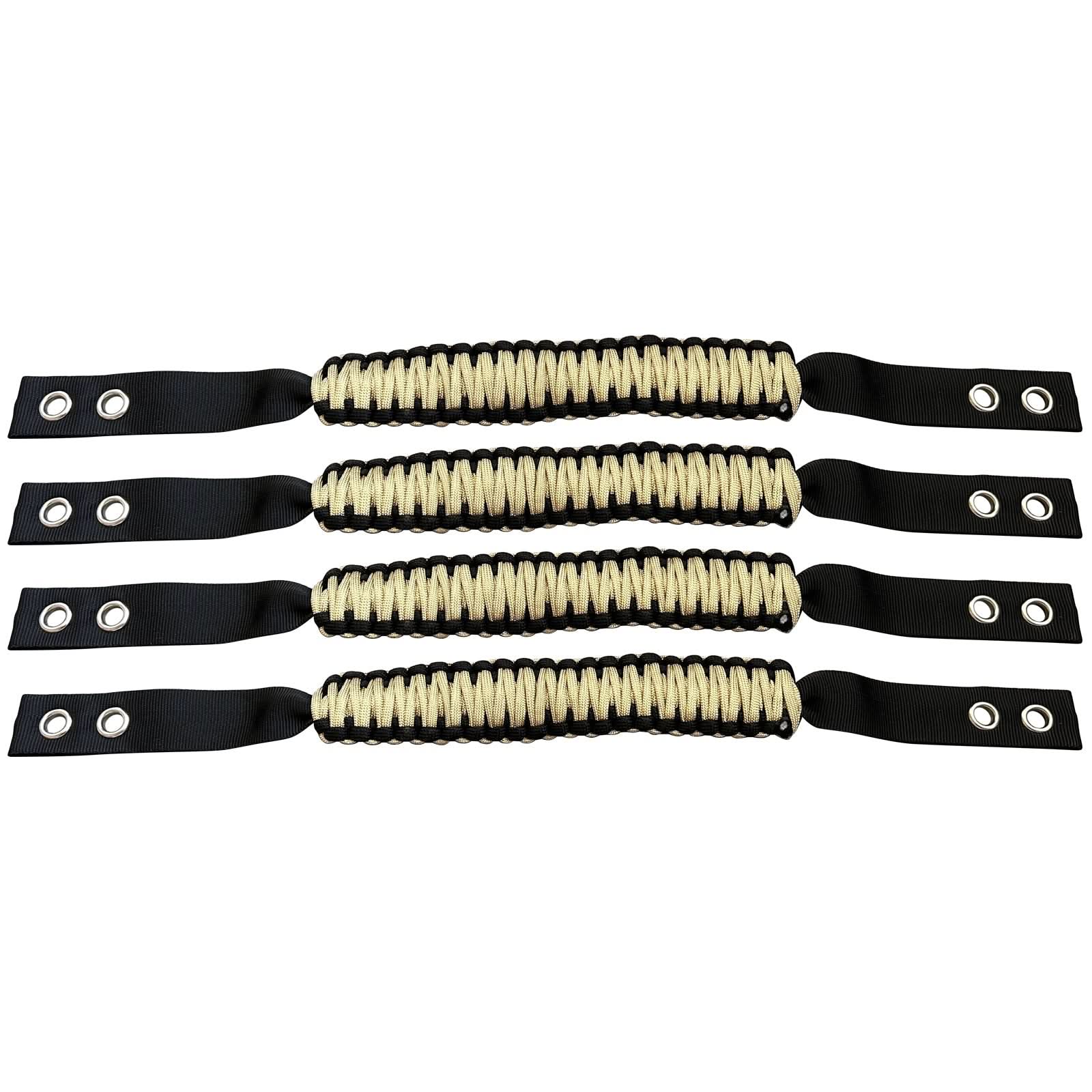 2021-2025 Ford Bronco 2/4Dr 4PCS Nylon Roll Bar Grab Handles Grip - Image 25