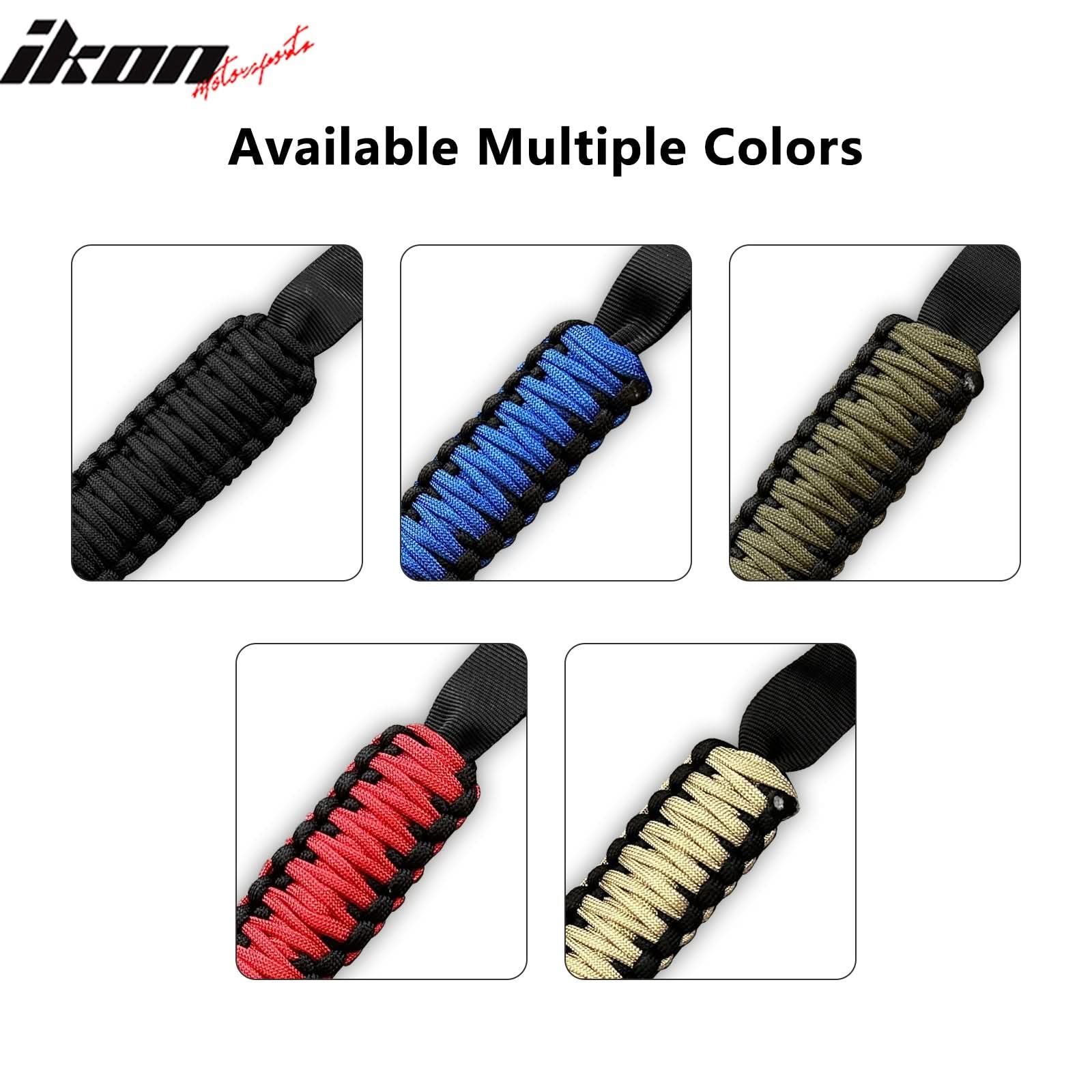 2021-2025 Ford Bronco 2/4Dr 4PCS Nylon Roll Bar Grab Handles Grip - Image 5