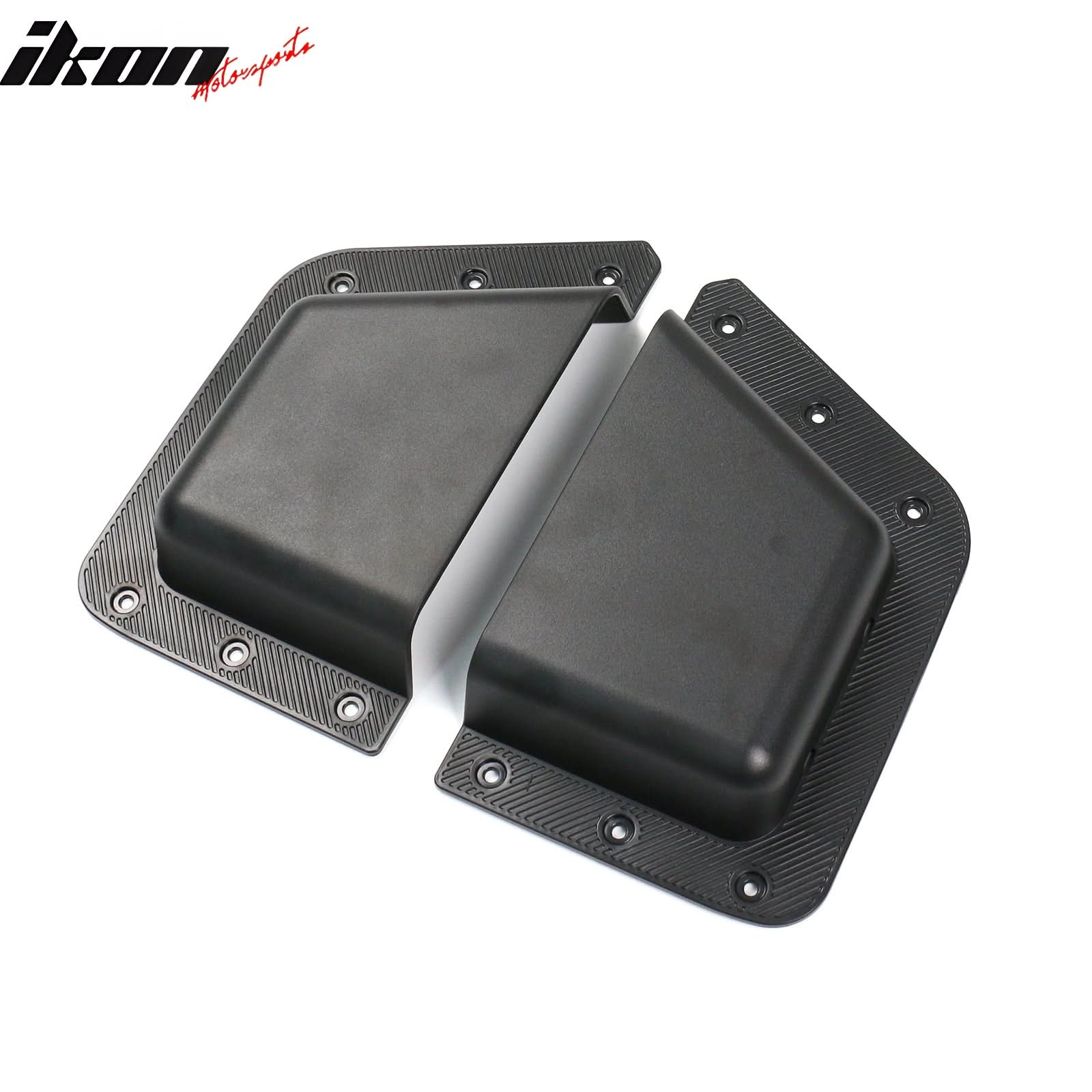 2021-2025 Ford Bronco 4-Door Black Rear Door Storage Box TPE+ABS 2PCS - Image 5