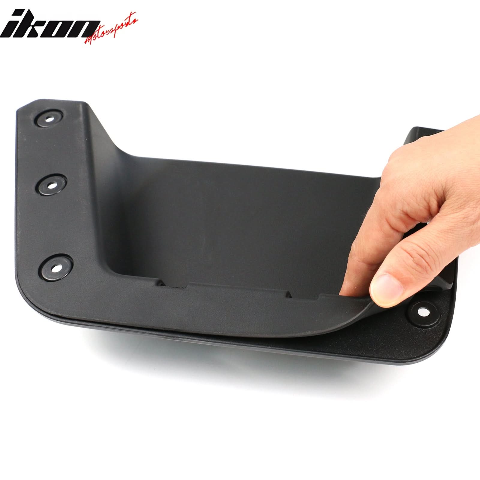 2021-2025 Ford Bronco 4-Door Black Rear Door Storage Box TPE+ABS 2PCS - Image 7