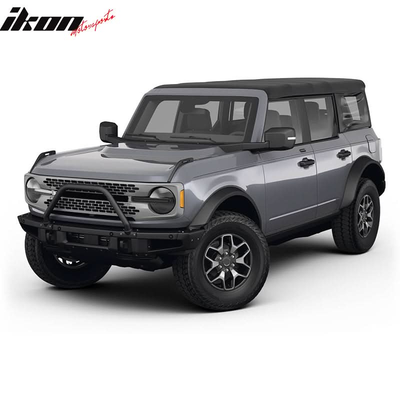 2021-2025 Ford Bronco 4DR Floor Mats All Weather TPE 3D Carpets 3PC - Image 6