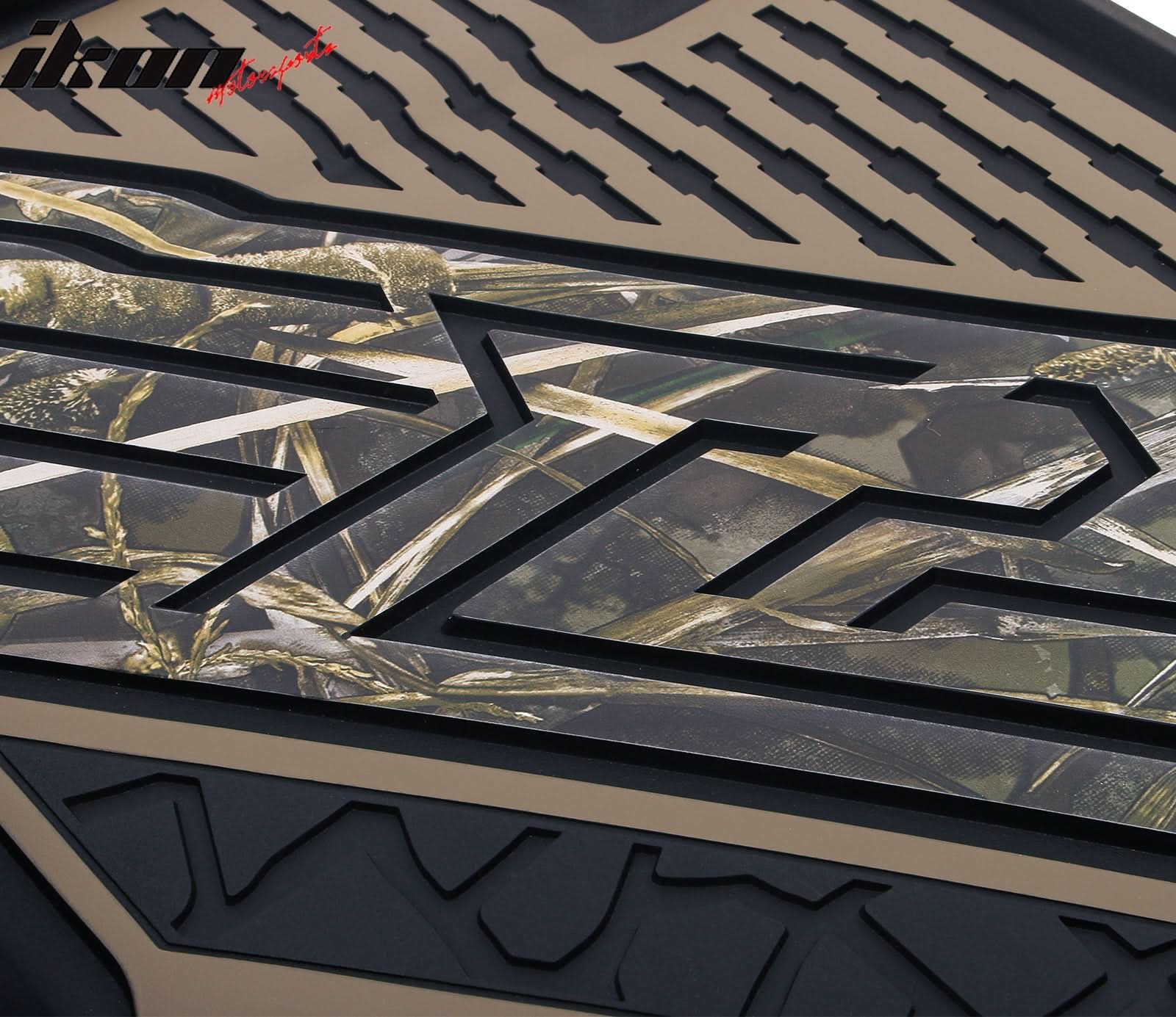 2021-2025 Ford Bronco 4DR Floor Mats TPE Carpets Black w/ Camouflage - Image 11
