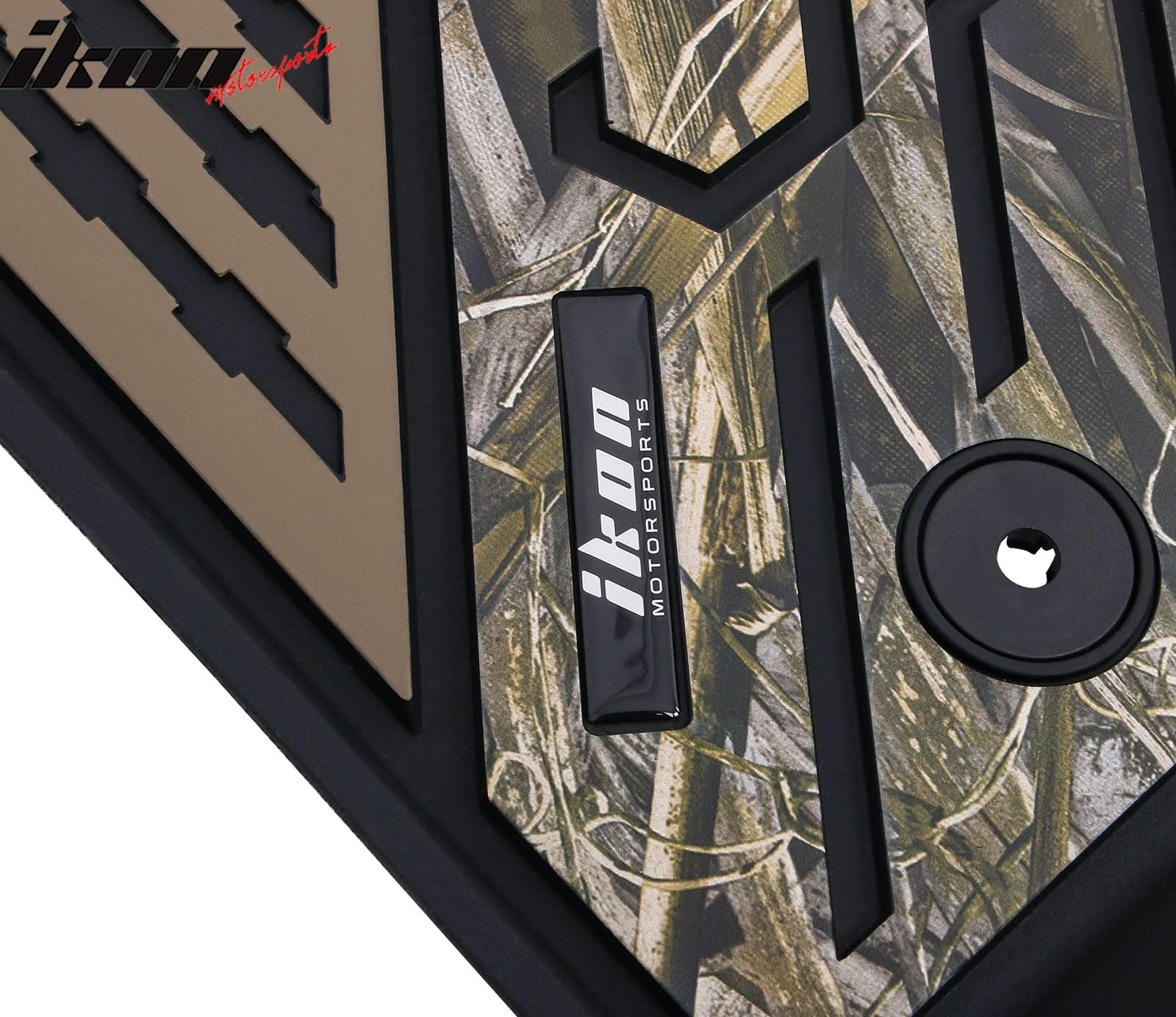 2021-2025 Ford Bronco 4DR Floor Mats TPE Carpets Black w/ Camouflage - Image 12