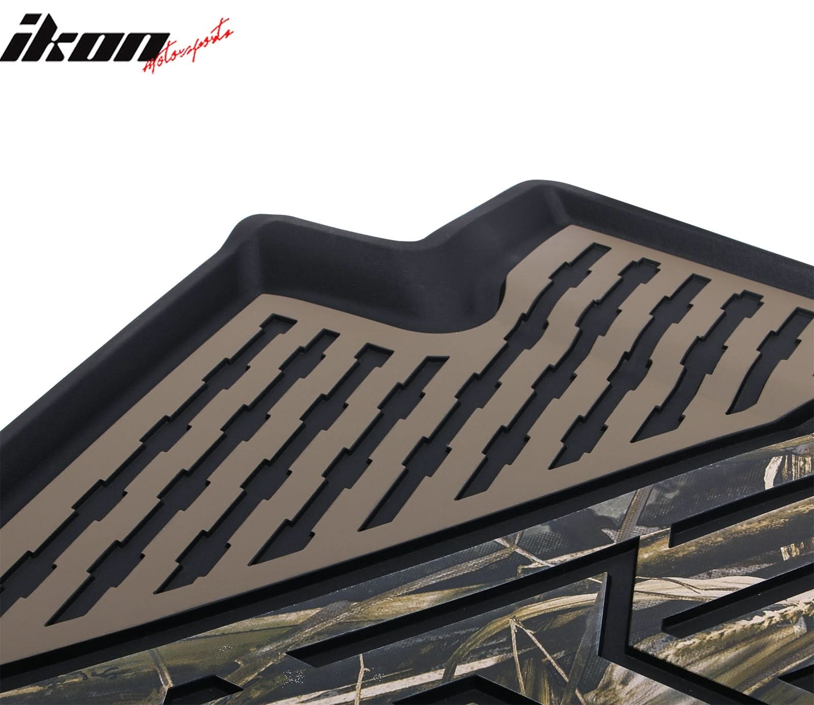 2021-2025 Ford Bronco 4DR Floor Mats TPE Carpets Black w/ Camouflage - Image 14