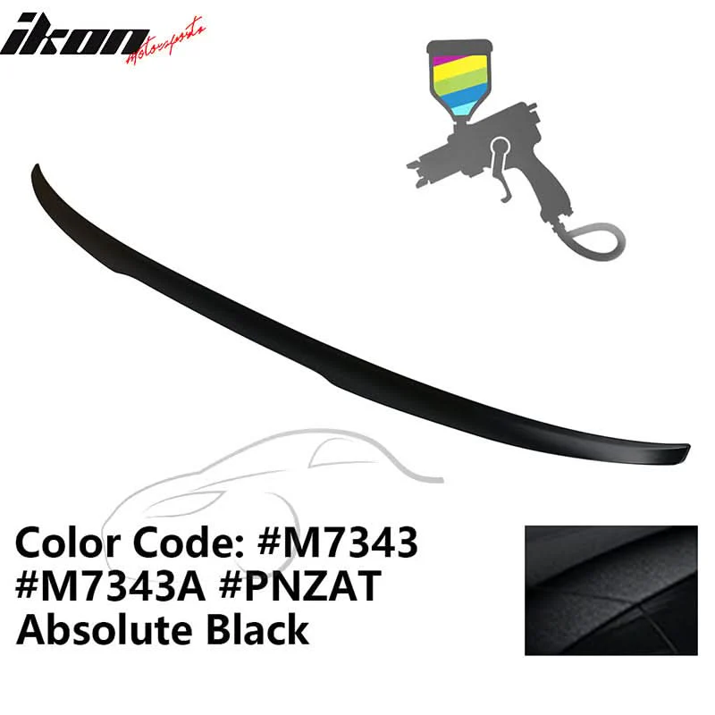 2021-2025 Ford Mustang Mach-E IK2 Style Trunk Spoiler ABS Wing - Image 11