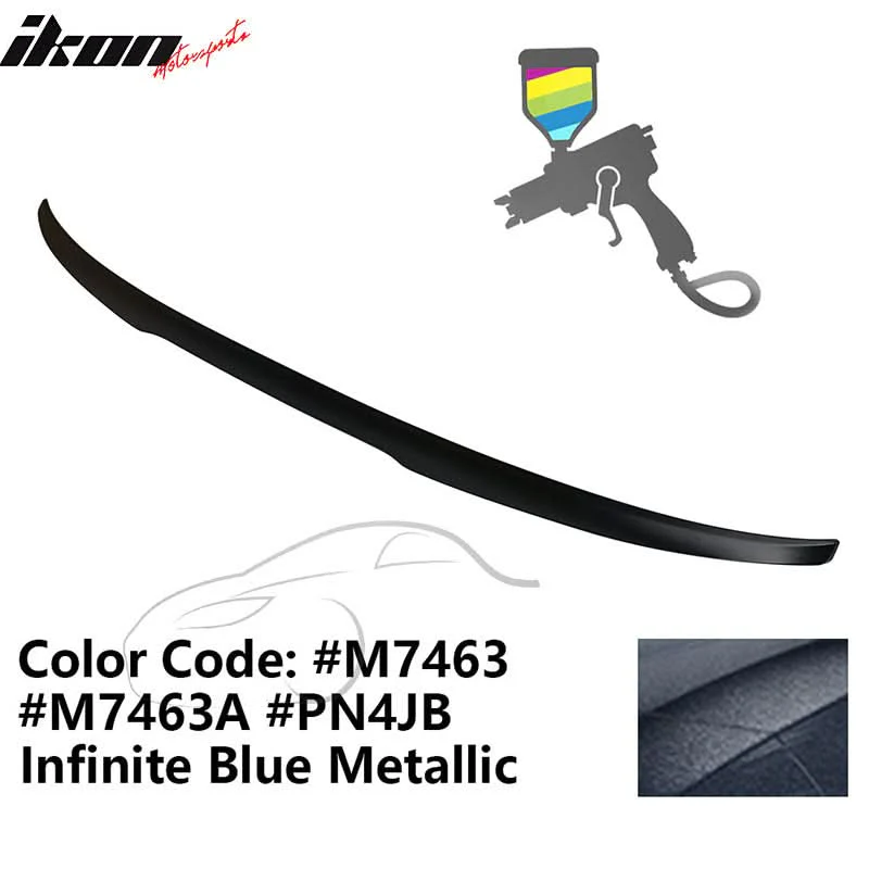 2021-2025 Ford Mustang Mach-E IK2 Style Trunk Spoiler ABS Wing - Image 12