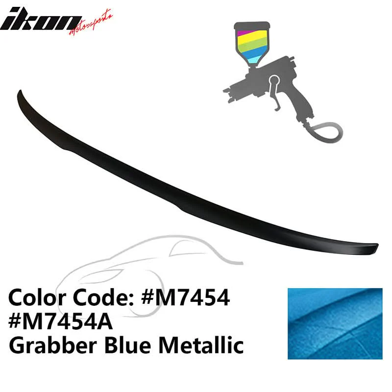 2021-2025 Ford Mustang Mach-E IK2 Style Trunk Spoiler ABS Wing - Image 13