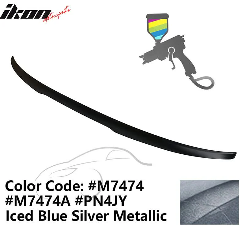 2021-2025 Ford Mustang Mach-E IK2 Style Trunk Spoiler ABS Wing - Image 22