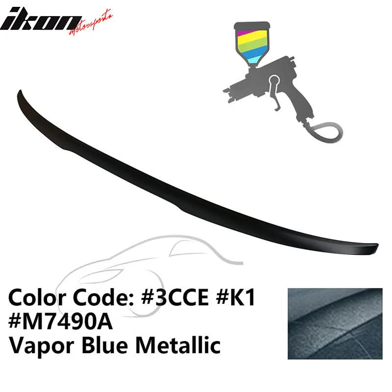2021-2025 Ford Mustang Mach-E IK2 Style Trunk Spoiler ABS Wing - Image 23