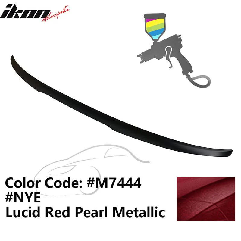 2021-2025 Ford Mustang Mach-E IK2 Style Trunk Spoiler ABS Wing - Image 25
