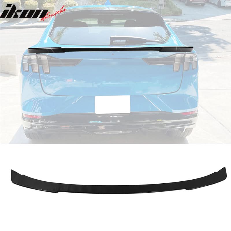 2021-2025 Ford Mustang Mach-E R Style ABS Rear Hatch Trunk Spoiler Mid - Image 10