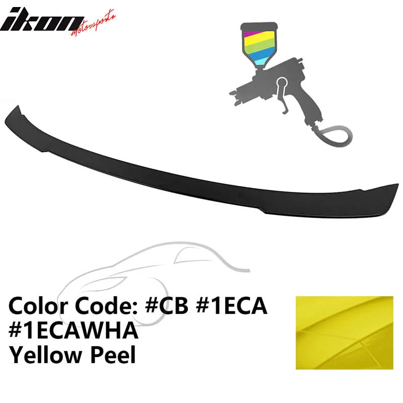 2021-2025 Ford Mustang Mach-E R Style ABS Rear Hatch Trunk Spoiler Mid - Image 13