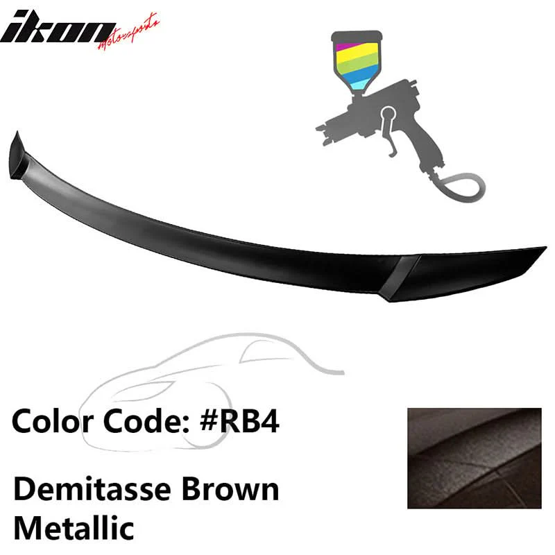 2021-2025 Hyundai Elantra 4DR Sedan M4 Rear Trunk Spoiler Wing ABS - Image 37