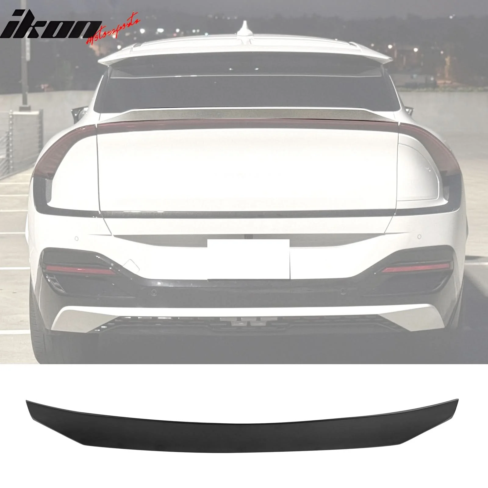 2021-2025 Kia EV6 5DR SUV X Style Rear Trunk Spoiler Wing - Image 6
