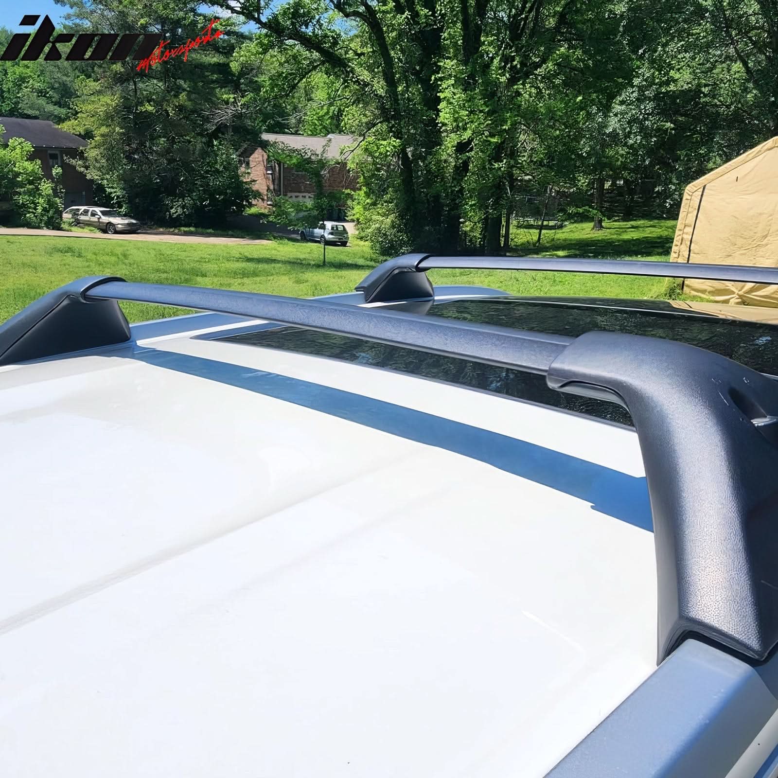 2021-2025 NissanÂ Rogue Aluminum Roof Rack Carrier Cross Bars w/ Lock - Image 13