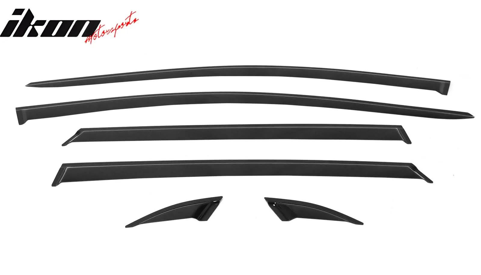 2021-2025 Volkswagen ID.4 Window Visors Acrylic - Image 2