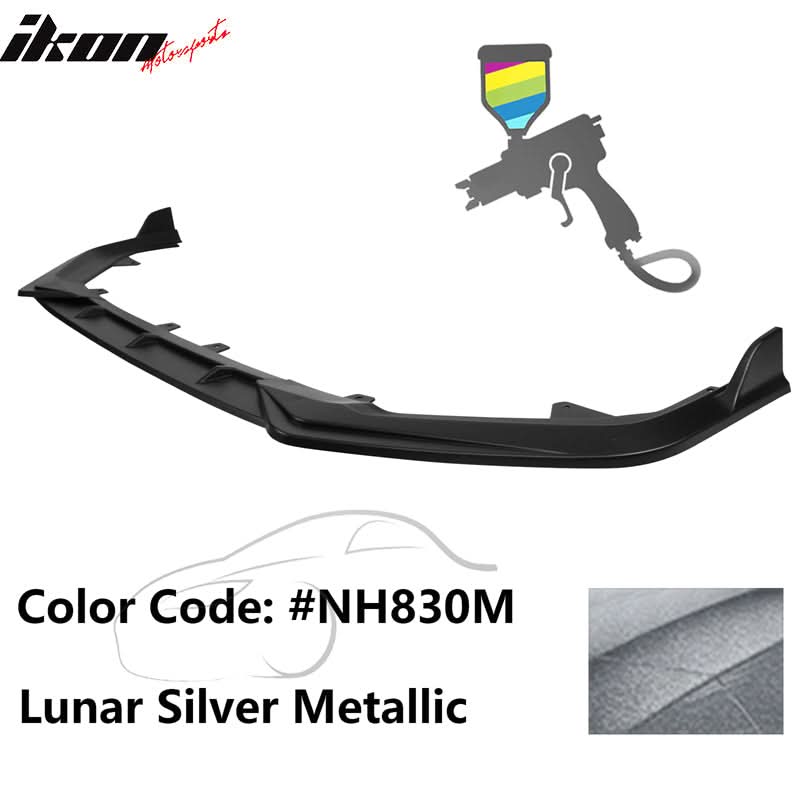 2022-2023 Honda Civic 11th Gen Front Lip Chin Spoiler PP 3PC - Image 9