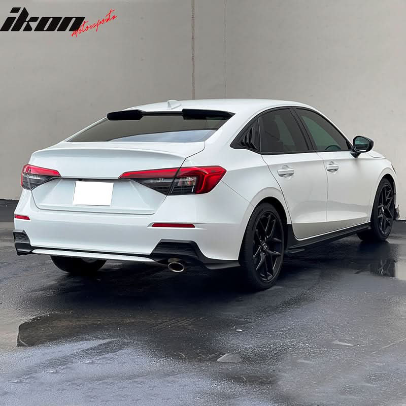 2022-2023 Honda Civic 4-Door MD Style Rear Bumper Lip PP - Image 2