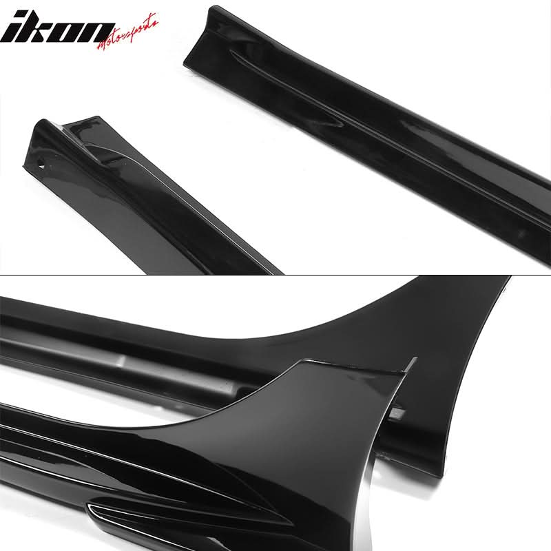 2022-2023 Honda Civic Sedan Mugen Style Side Skirts Panel - Image 4
