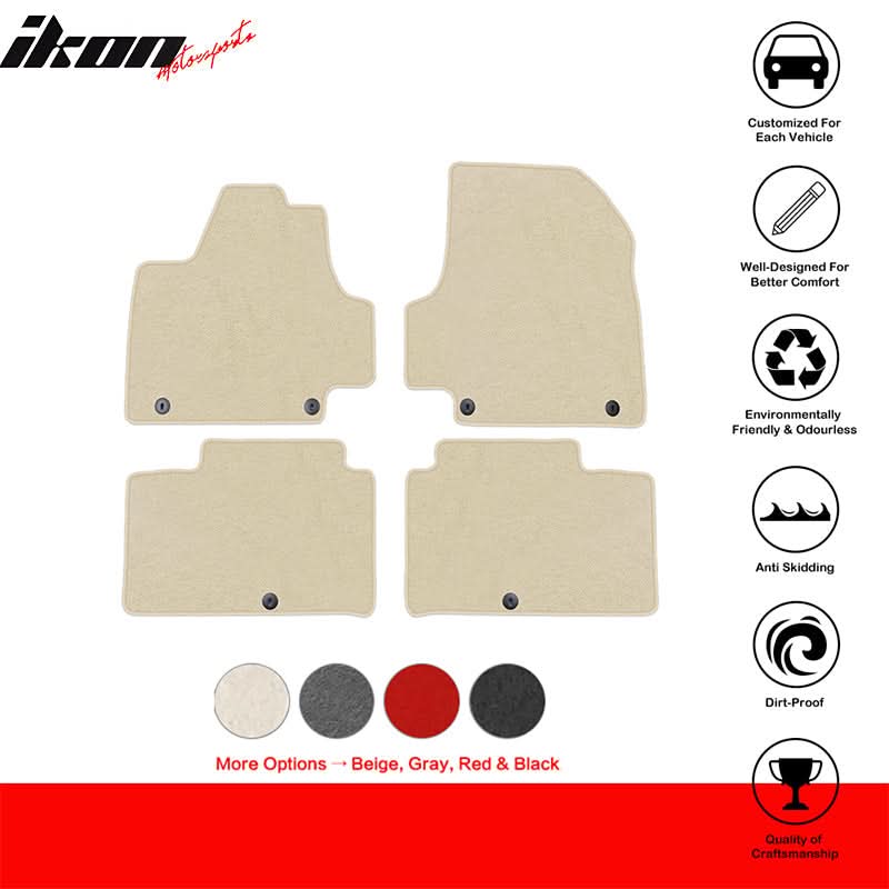 2022-2023 Hyundai Ioniq 5 OE Front Rear Floor Mats Carpets Nylon - Image 5