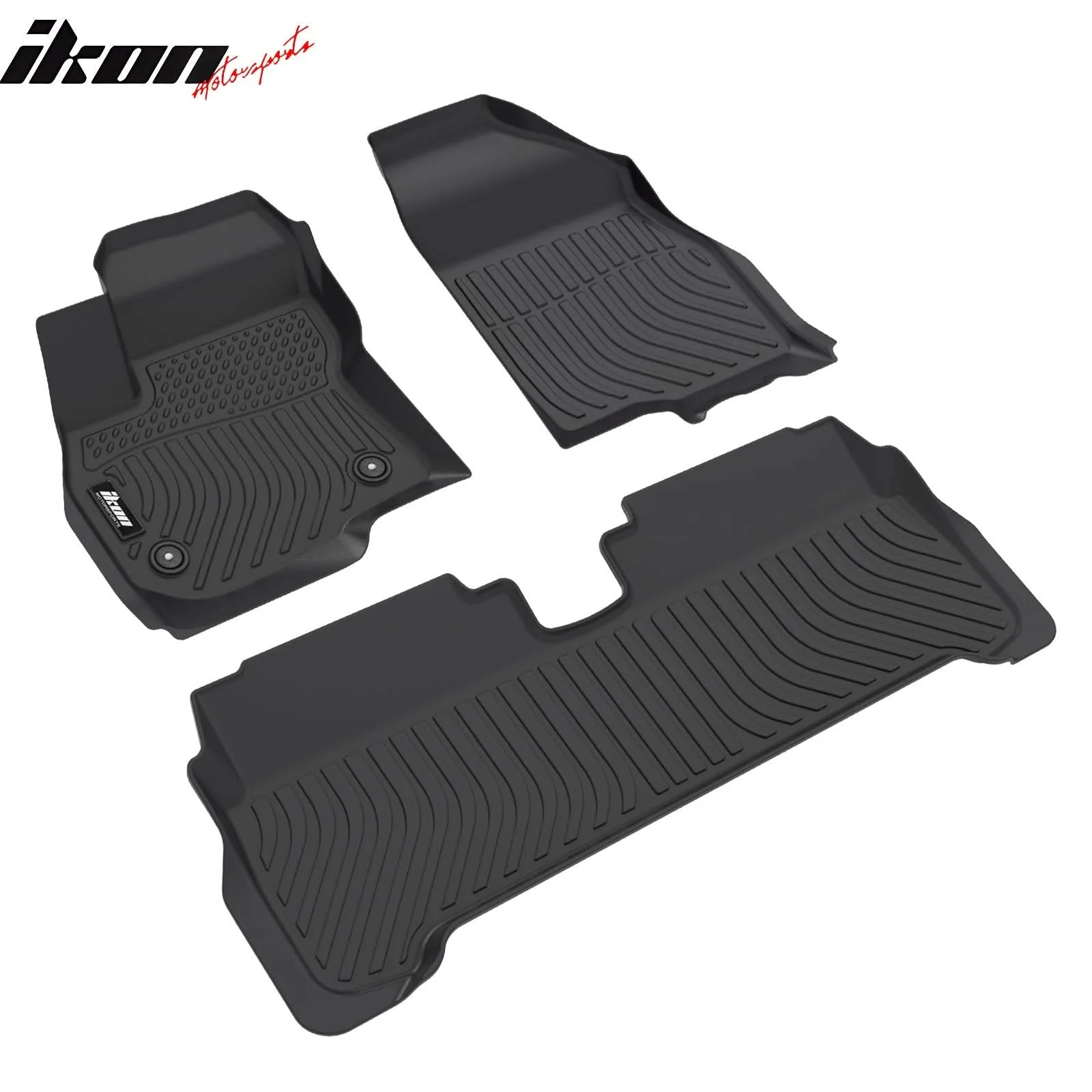 2022-2024 Chevrolet Bolt EUV 3D Floor Mats All Weather TEP Carpets - Image 9