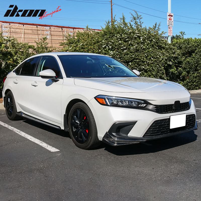 2022-2024 Honda Civic 11th HPD Style 2PC Front Splitters Painted PP - Image 11
