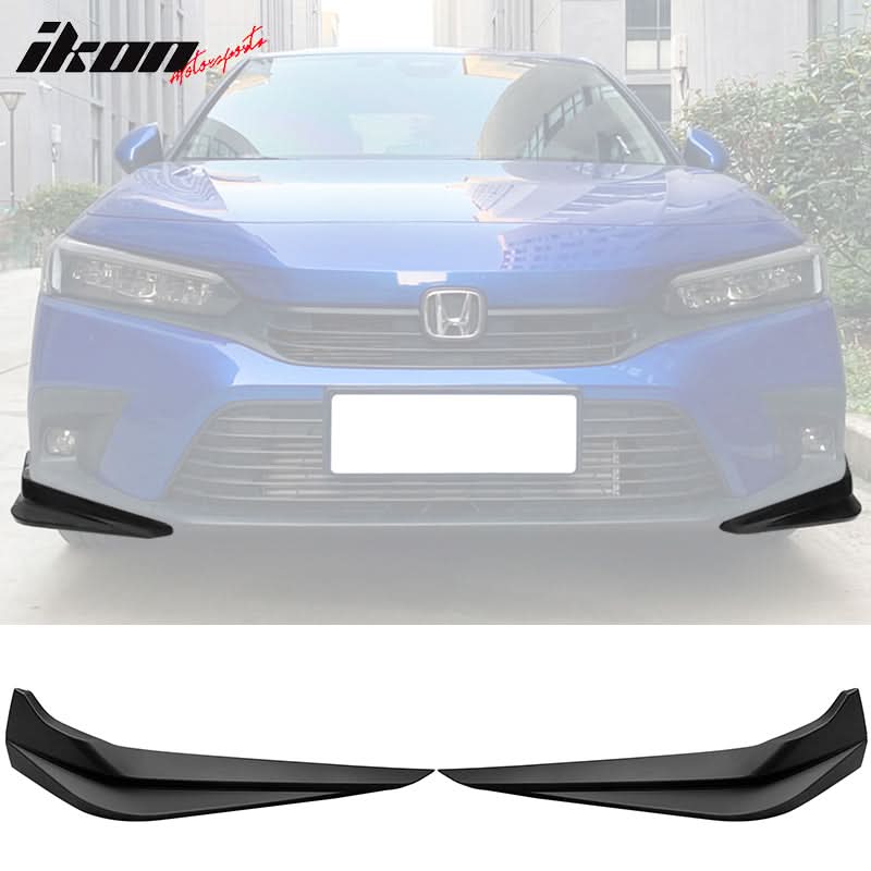 2022-2024 Honda Civic 11th HPD Style 2PC Front Splitters Painted PP - Image 14