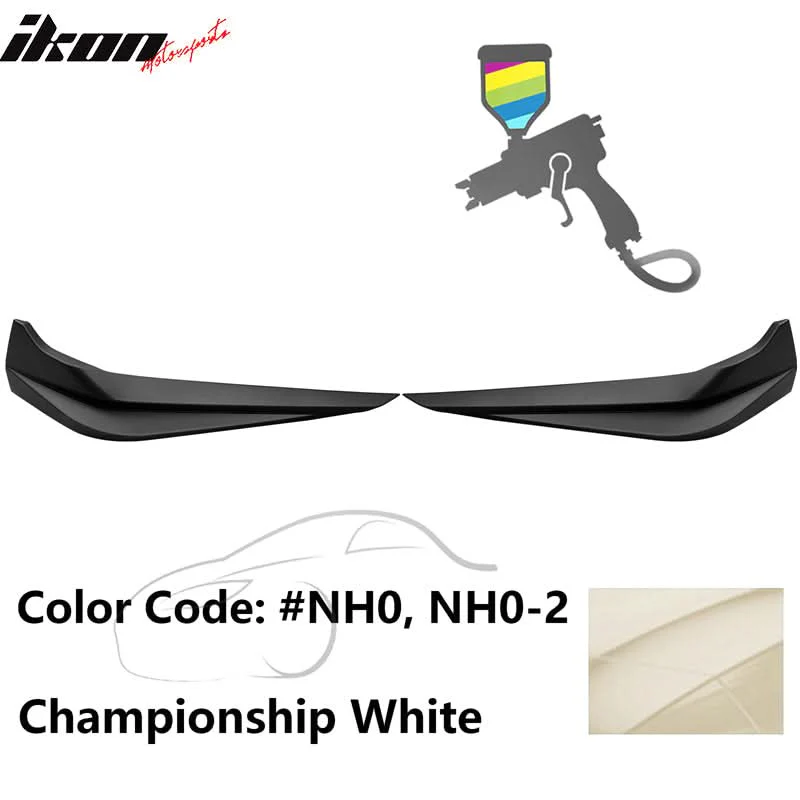 2022-2024 Honda Civic 11th HPD Style 2PC Front Splitters Painted PP - Image 19
