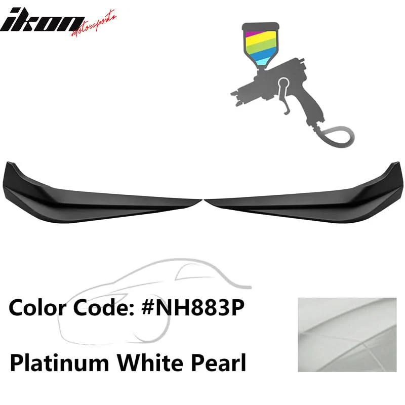 2022-2024 Honda Civic 11th HPD Style 2PC Front Splitters Painted PP - Image 22