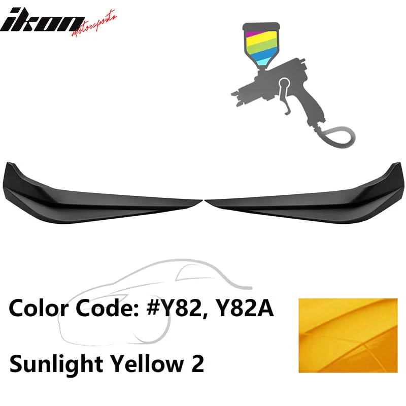 2022-2024 Honda Civic 11th HPD Style 2PC Front Splitters Painted PP - Image 26