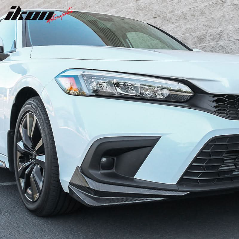2022-2024 Honda Civic 11th HPD Style 2PC Front Splitters Painted PP - Image 9