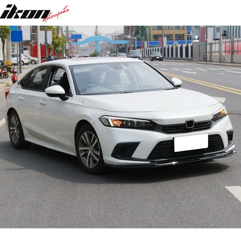 2022-2024 Honda Civic RS Style Front Bumper Lip PP - Image 2