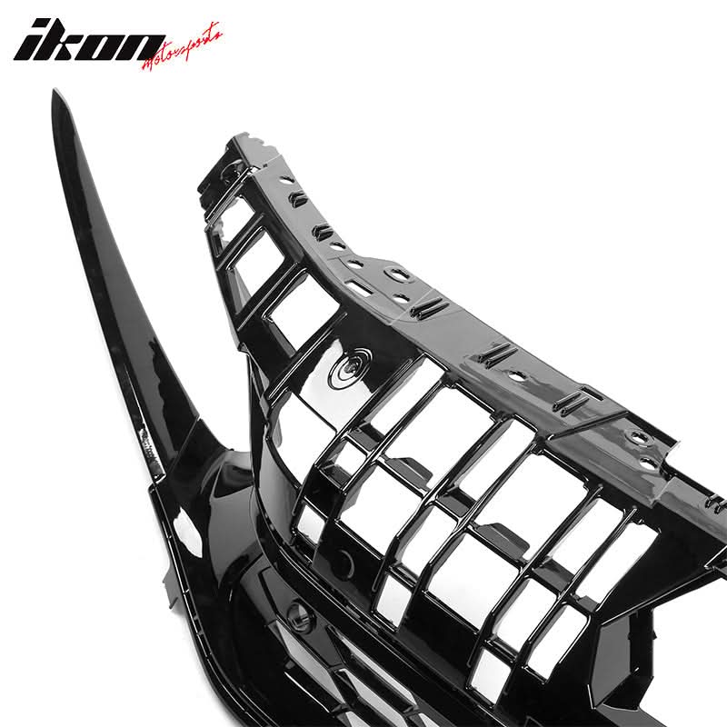 2022-2024 Honda Civic Sedan Grill Si Style Upper Grille Gloss Black AB - Image 6