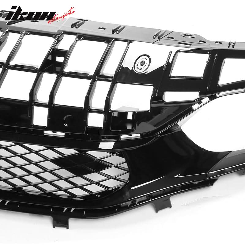 2022-2024 Honda Civic Sedan Rock Style Upper Grille Gloss Black ABS - Image 7