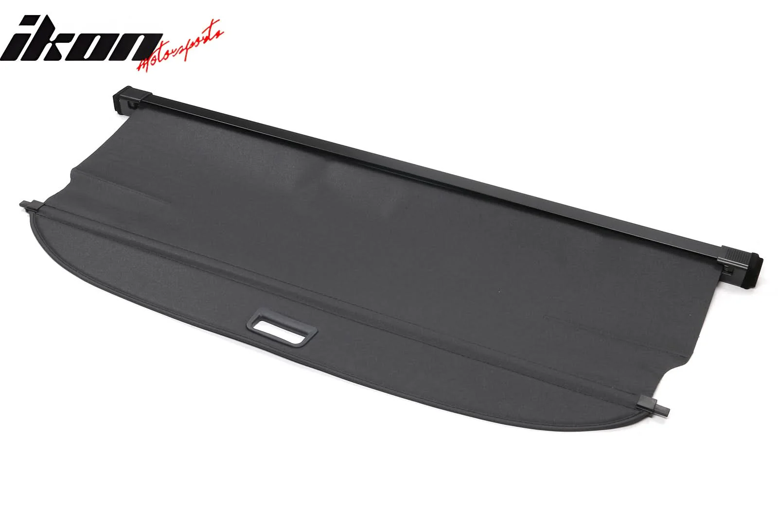 2022-2024 Hyundai Ioniq 5 Black Trunk Cargo Cover PVC Aluminum Rod - Image 7