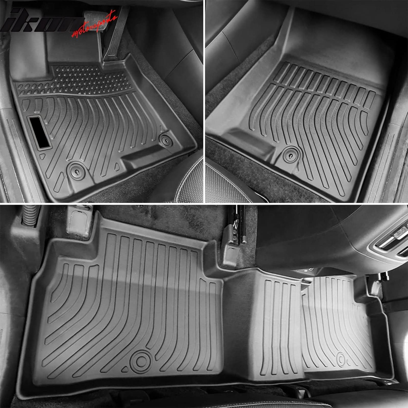 2022-2024 Hyundai Tucson Non-Hybrid 3D Floor Mats TPE + Trunk Mat - Image 6