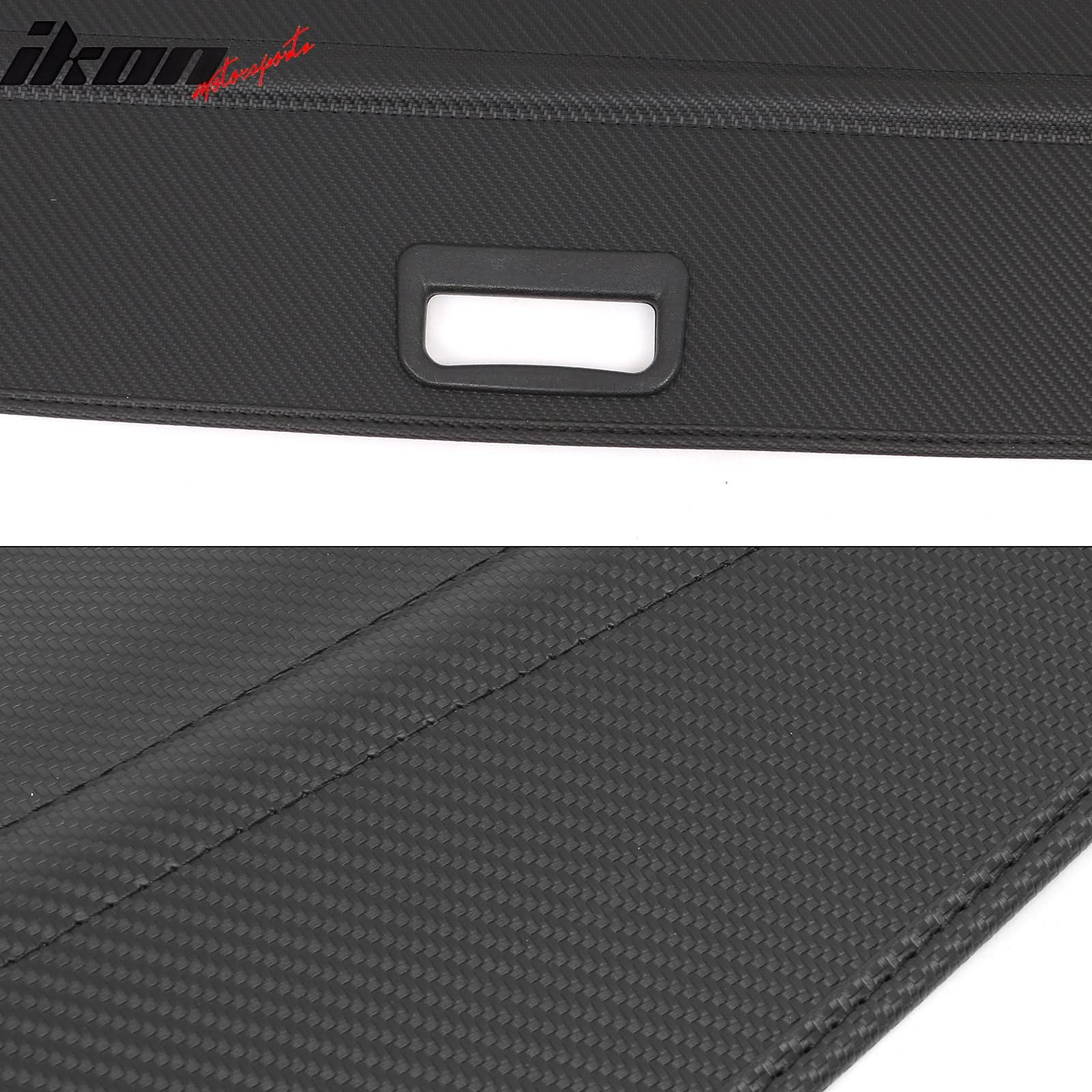 2022-2024 Kia EV6 Carbon Fiber Print Retractable Rear Cargo Cover - Image 8