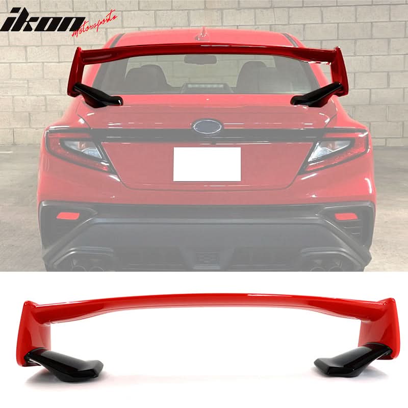 2022-2024 Subaru WRX 5th V Style ABS Rear Trunk Spoiler Wing - Image 17