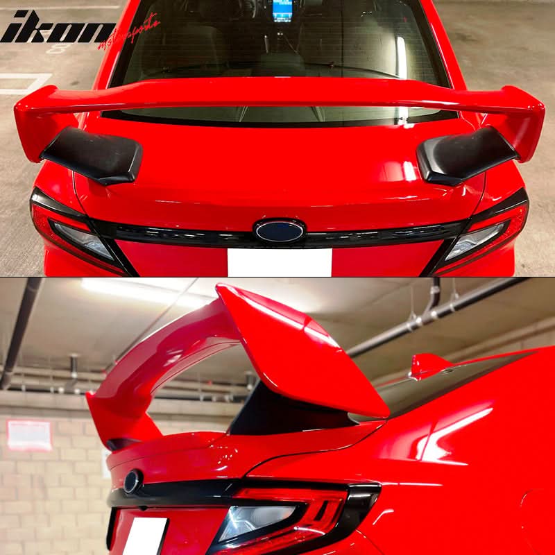 2022-2024 Subaru WRX 5th V Style ABS Rear Trunk Spoiler Wing - Image 19