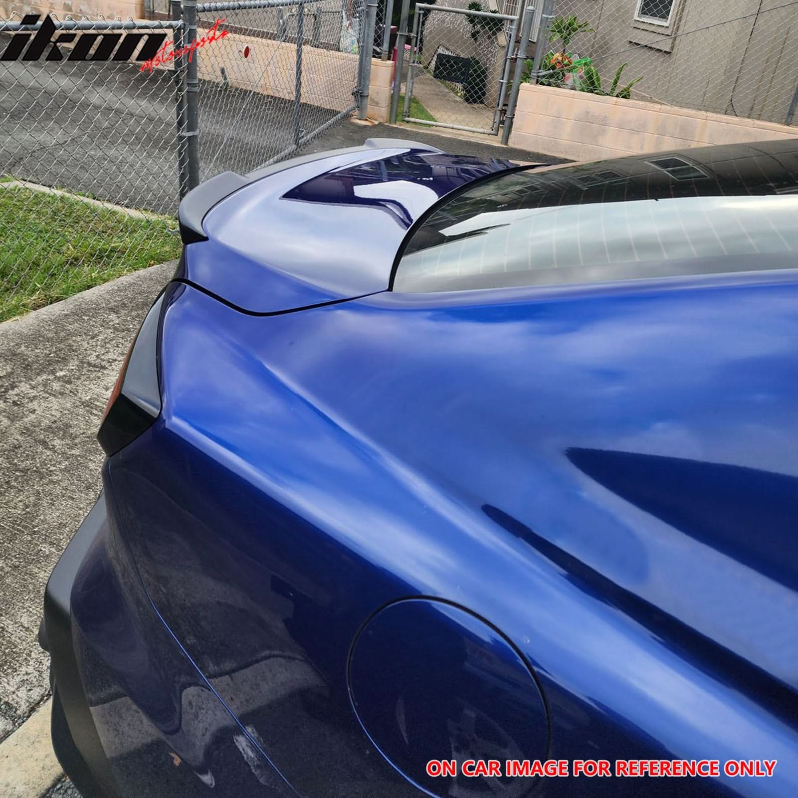 2022-2024 Subaru WRX D Style Painted #D4S Rear Trunk Spoiler ABS - Image 2