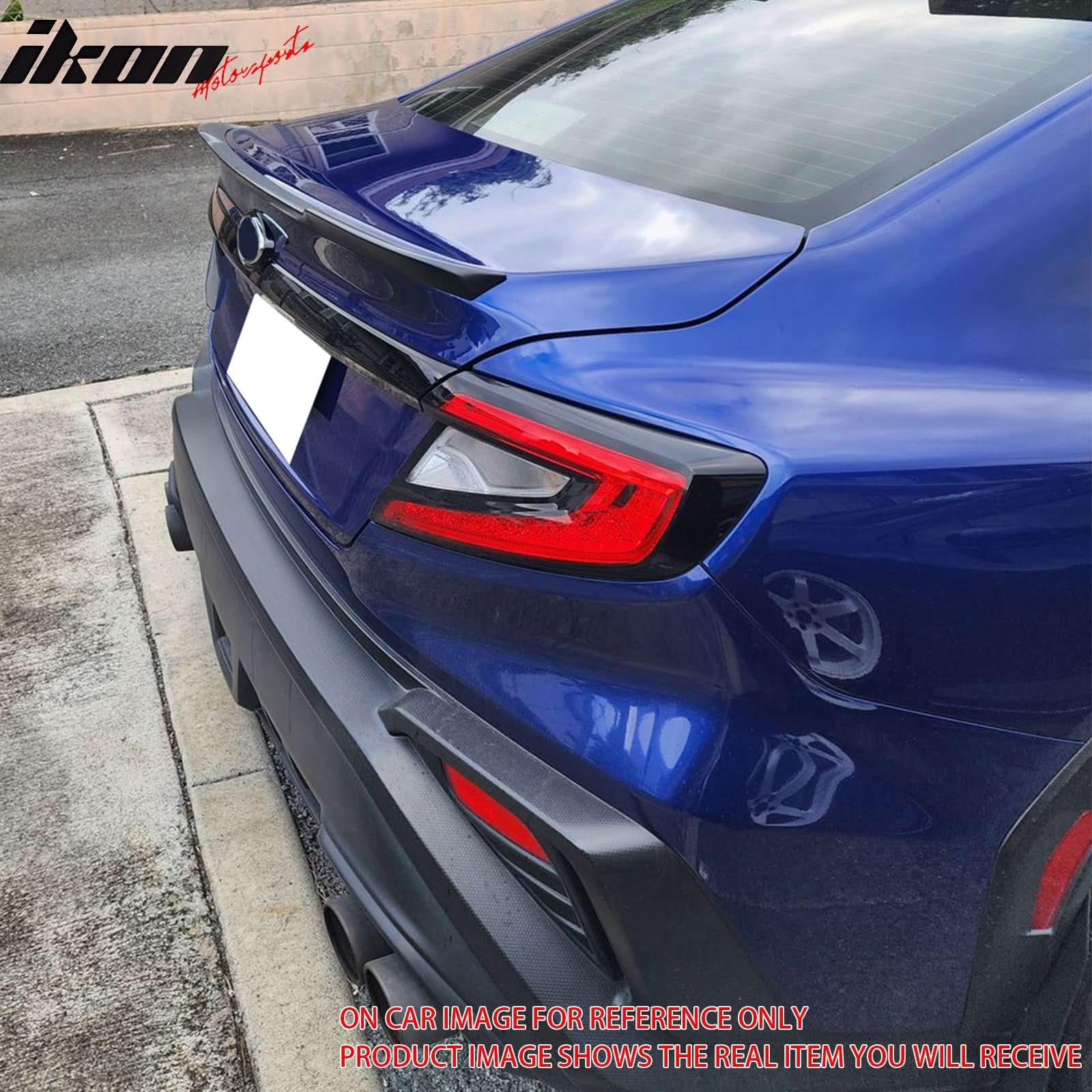 2022-2024 Subaru WRX D Style Rear Trunk Spoiler ABS - Image 3