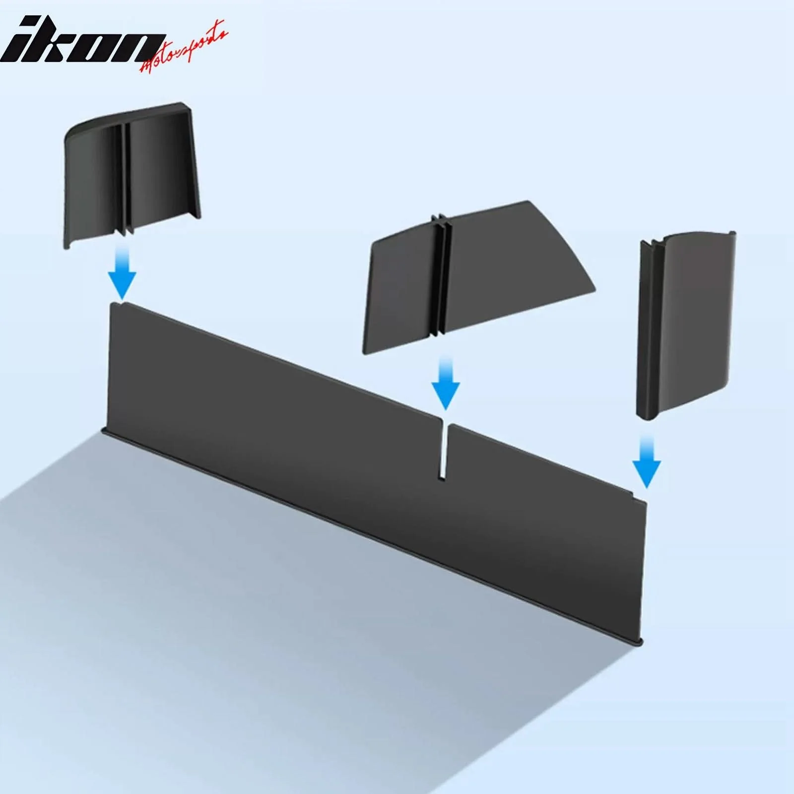 2022-2024 Tesla Model Y Black Glove Compartment Storage Organizer PP - Image 5