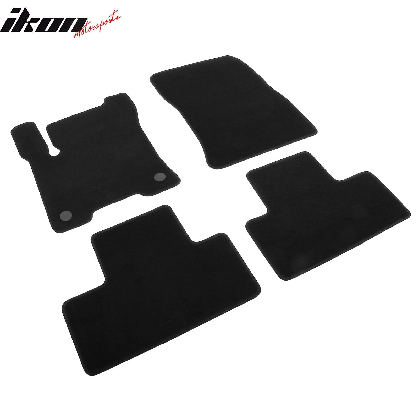 2022-2025 Benz X243 EQB 300 EQB 350 EQB 250+ Black Floor Mats Nylon - Image 3