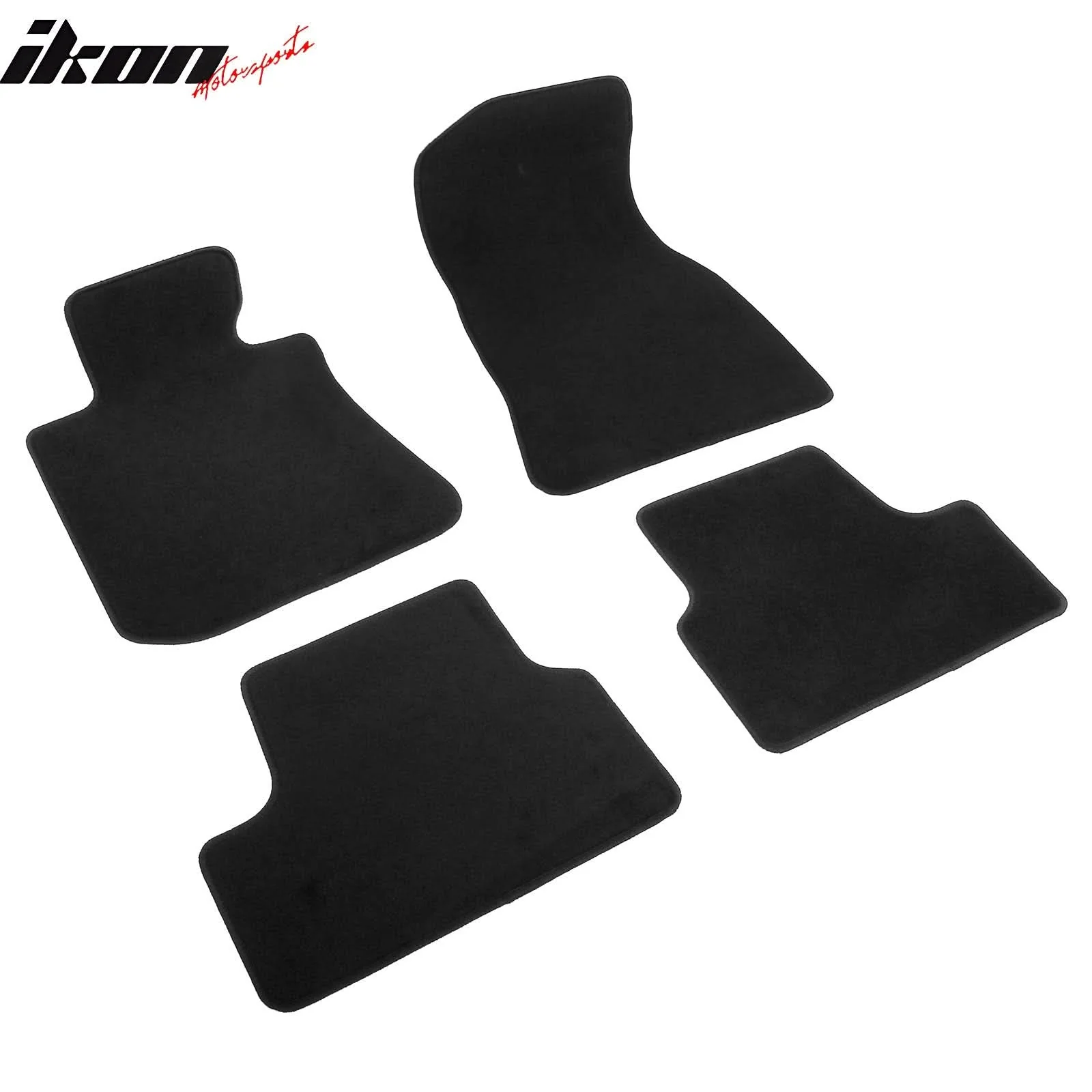 2022-2025 BMW i4 G26 OE Black Front Rear Floor Mats Carpets Nylon 4PCS - Image 5